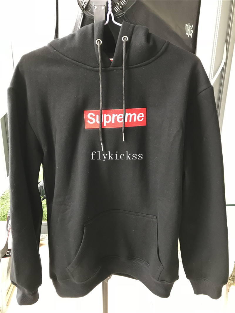 Supreme Black Hoodie